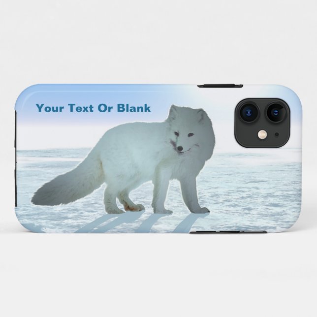 Arctic Fox Case-Mate iPhone Case (Back (Horizontal))