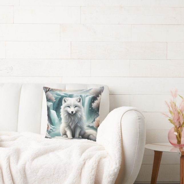 Arctic Fox Cushion (Couch)