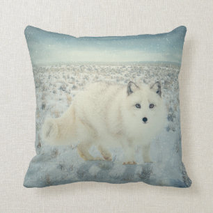 Arctic Fox Cushion