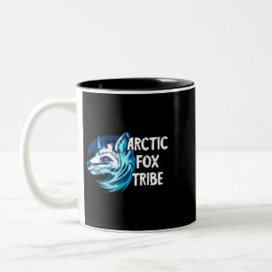 Arctic Fox Fox Tribe Group Antarctica Arctic Fox L Two-Tone Coffee Mug