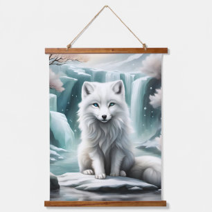 Arctic Fox Hanging Tapestry