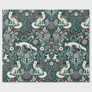 Arctic Fox I Holiday Gift Wrap