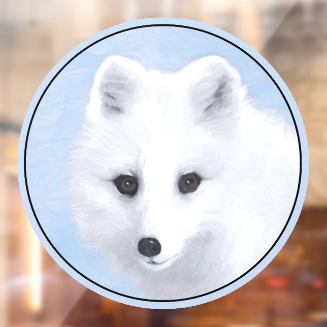 Arctic Fox Painting - Original Wildlife Art (Sheet 2)