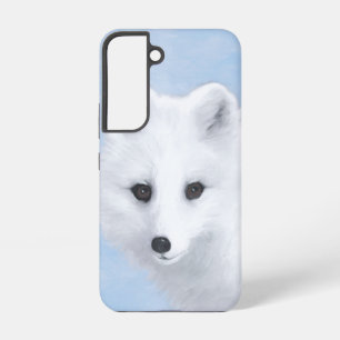 Arctic Fox Painting - Original Wildlife Art Samsung Galaxy Case