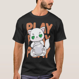 Arctic Fox Plays Baseball For Infielders Outfielde T-Shirt