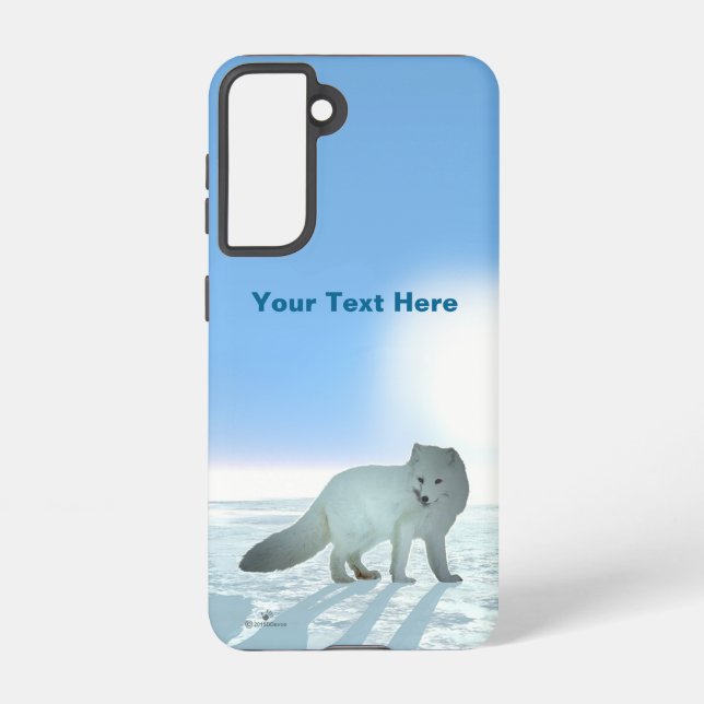 Arctic Fox Samsung Galaxy S21 Case (Back)