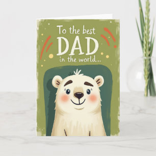 Arctic Friend Fathers Day Card