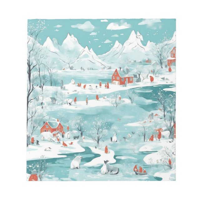 Arctic Haven Notepad (Front)
