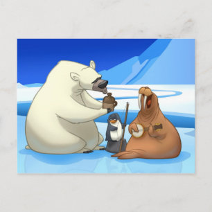 Arctic Jug Band Postcard