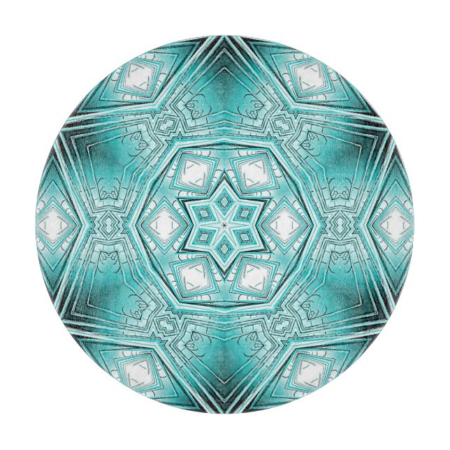 Arctic Kaleidoscope  Cutting Board (Front)