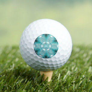 Arctic Kaleidoscope Golf Balls