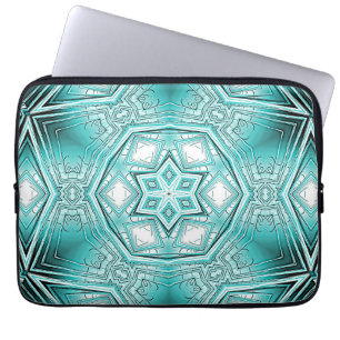 Arctic Kaleidoscope Laptop Sleeve