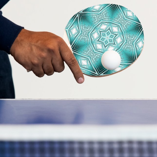 Arctic Kaleidoscope  Ping Pong Paddle (Insitu)