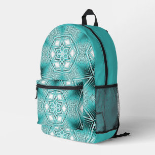 Arctic Kaleidoscope Printed Backpack