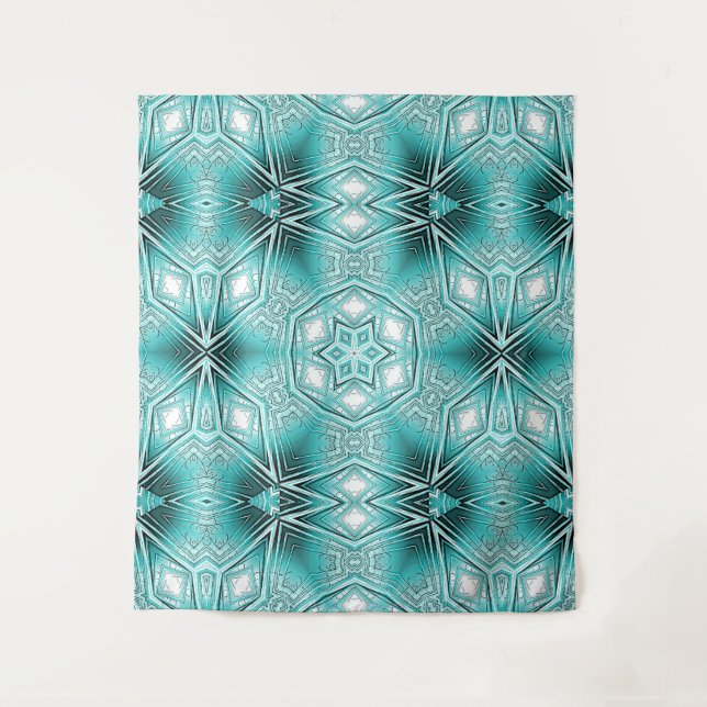 Arctic Kaleidoscope  Tapestry (Front)