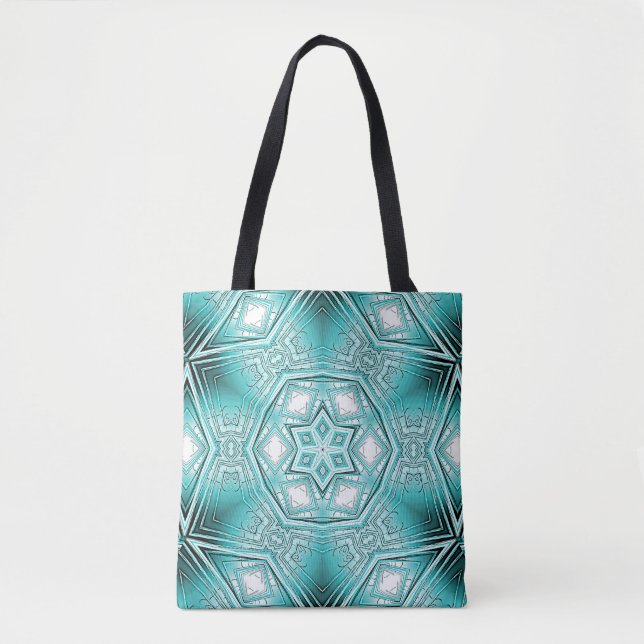 Arctic Kaleidoscope  Tote Bag (Front)