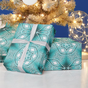 Arctic Kaleidoscope Wrapping Paper