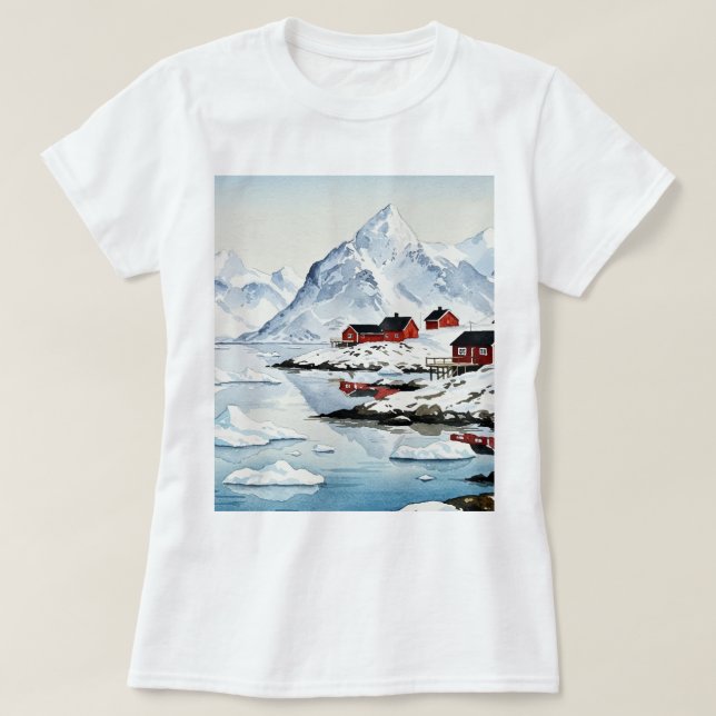 Arctic landscape T-Shirt (Design Front)
