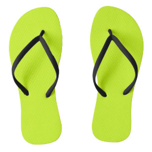 Arctic lime (solid colour)  thongs