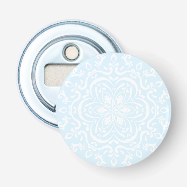 Arctic Mandala Bottle Opener (Front)