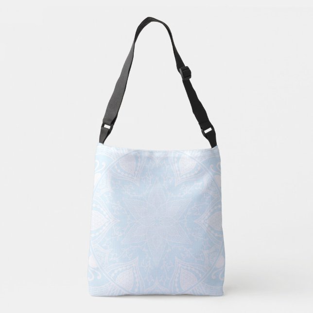 Arctic Mandala Crossbody Bag (Back)