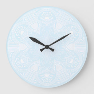 Arctic Mandala Large Clock
