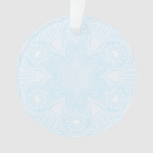 Arctic Mandala Ornament