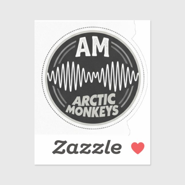 Arctic Monkeys AM Soundwave Texture Patches (Sheet)