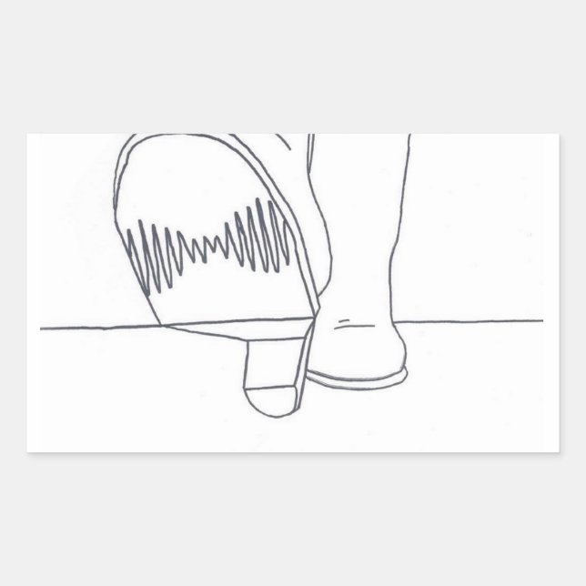 Arctic Monkeys Design Rectangular Sticker (Front)