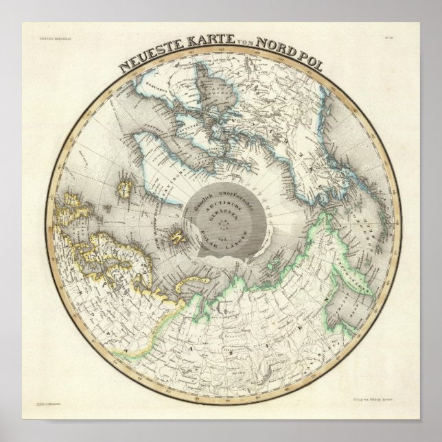 Arctic, Northern Hemisphere Poster (Front)