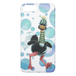 Arctic Ostrich on the Run iPhone 8 Plus/7 Plus Case