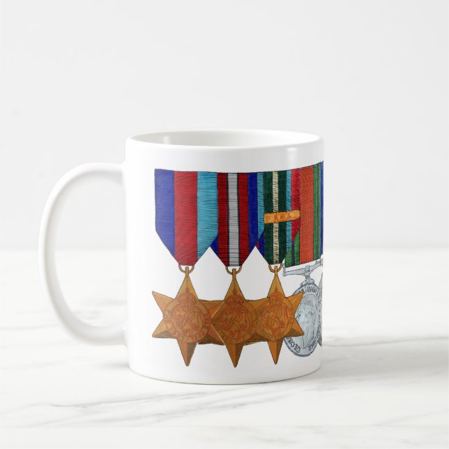 Arctic, Pacific with Burma clasp Star group Mug (Left)