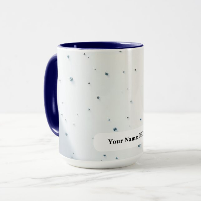 Arctic Pale Nickel Crystal Fade Mug (Front Left)