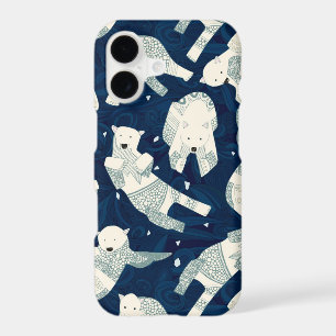 arctic polar bears midnight