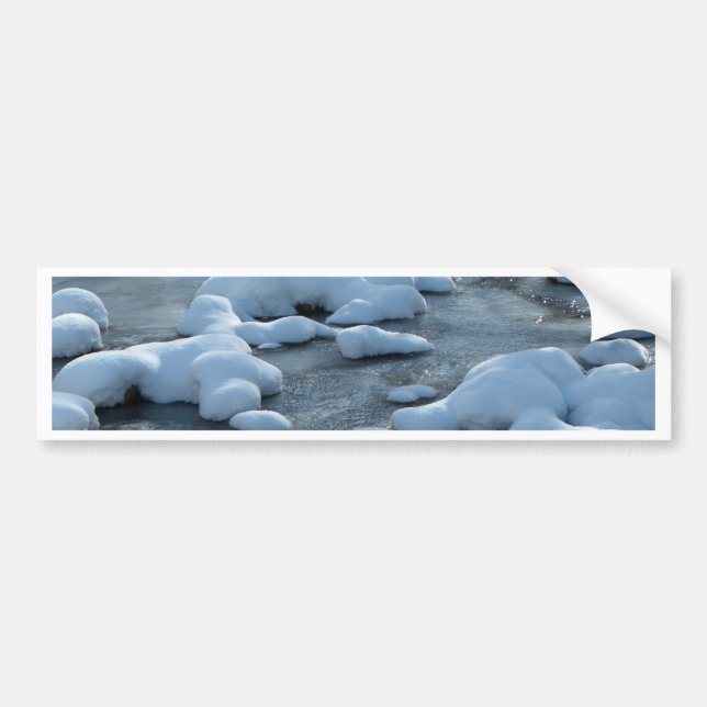Arctic Scene Bumper Sticker (Front)