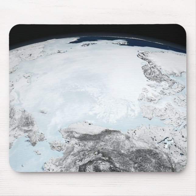 Arctic sea ice 2 mouse pad (Front)