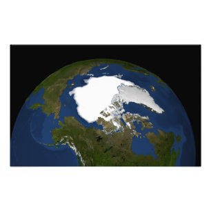 Arctic sea ice in 2005 photo print