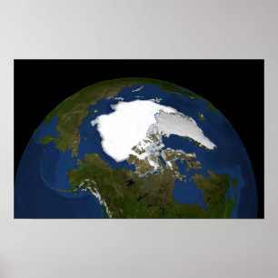 Arctic sea ice in 2005 poster