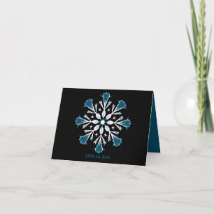 Arctic Sparkle Holiday Card