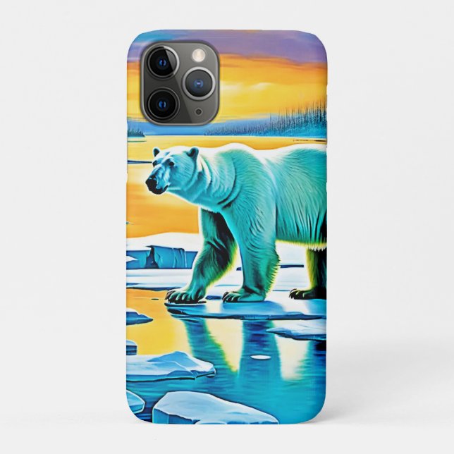 Arctic Sunset Polar Majesty Case-Mate iPhone Case (Back)
