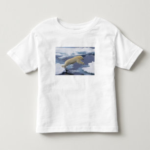 Arctic, Svalbard, Polar Bear extending Toddler T-Shirt