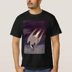 Arctic Tern by John James Audubon, Vintage Birds T-Shirt