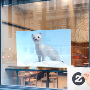 Arctic Weasel Charm