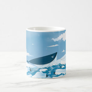 Arctic Whale Coffee Mug
