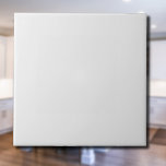 Arctic White Solid Colour | Classic Elegant Ceramic Tile<br><div class="desc">Arctic White Solid Colour | Classic | Elegant | Trendy | Stylish | Gift</div>