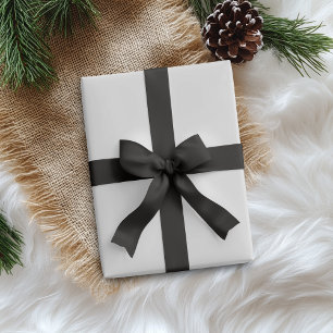 Arctic White Solid Colour   Classic   Elegant Wrapping Paper
