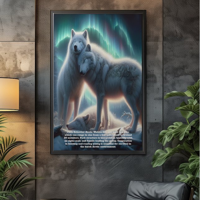 Arctic White Wolves Guardians Poster (Creator Uploaded)
