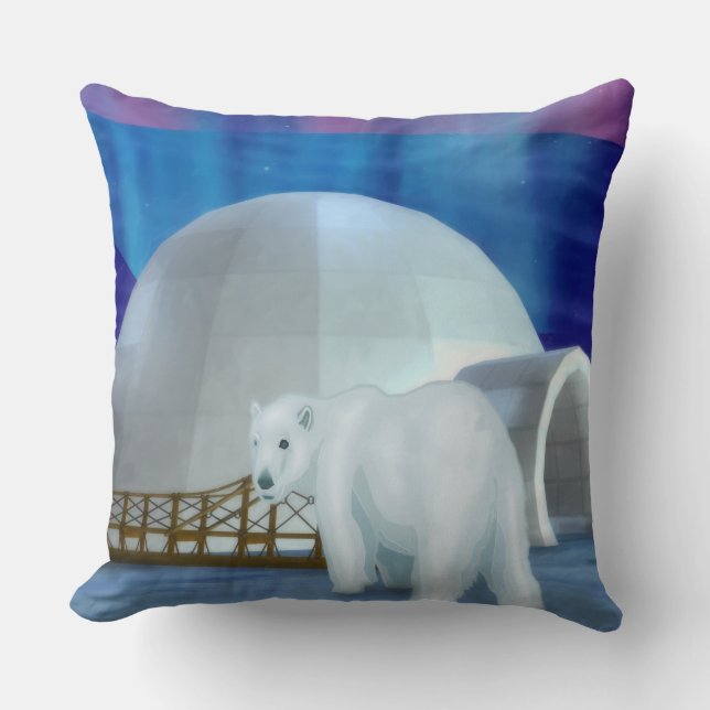 Arctic Winds Cushion (Front)