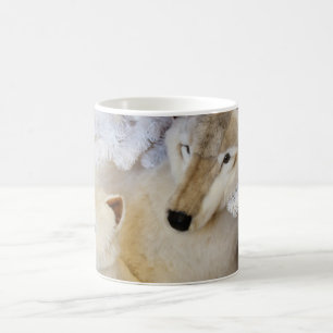 Arctic Wolf Ceramic Mug
