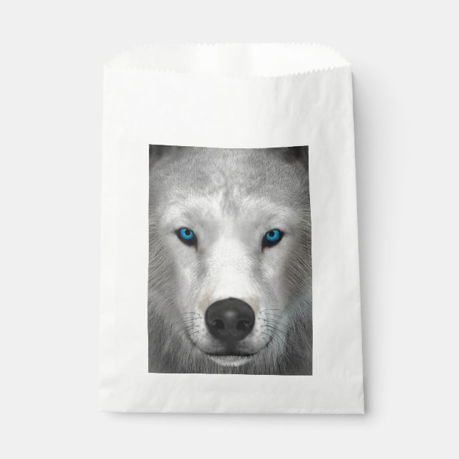 Arctic Wolf Favour Bag (Front)